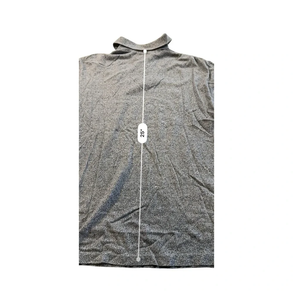 Gap Shirt Mens Large Gray Fleece Quarter Zip Pullover Streetwear Casual EUC‎